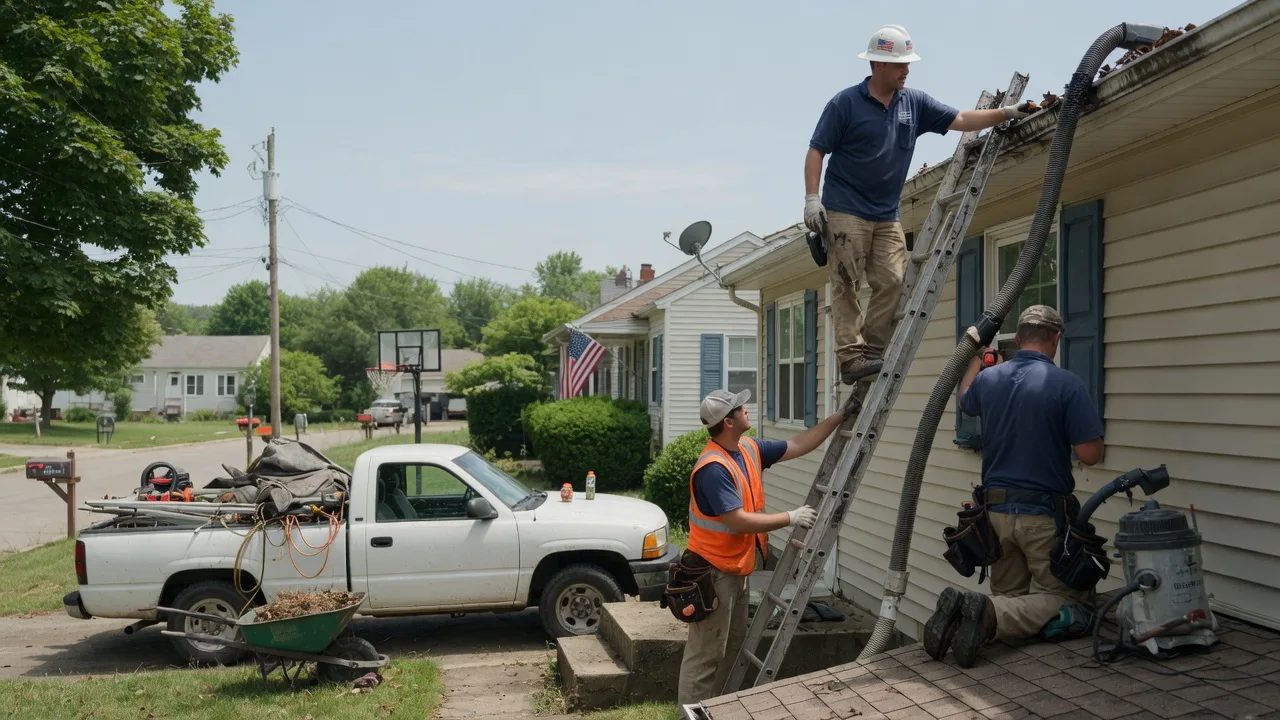 Gutter Installation in Parker, KS near me